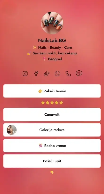Najbolji link u bio alat za influensere i biznise