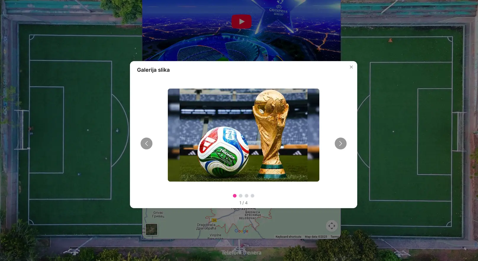 Prezimanje linka Google forme